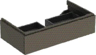 GE Xeno2 Unterschrank f. WT, 1 Schubl. 88x22x46,2cm, greige