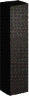 Geberit Xeno2 Hochschrank mit einer Tür und Innenspiegel, 40x170x35,1cm, scul.grau