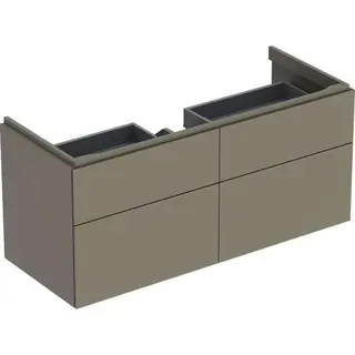 Geberit Xeno2 Unterschrank f. Waschtisch m. B:120cm m. 4 Schubl., 117,4x53x46,2cm, greige – Bild 2