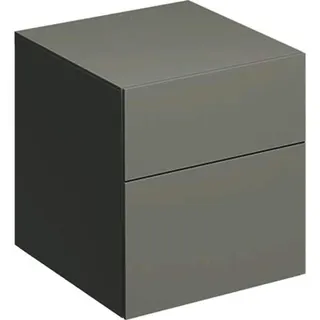 Geberit Xeno2 Seitenschrank mit 2 Schubladen 45x51x46,2cm, greige – Bild 2