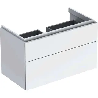 Geberit Xeno2 Unterschrank f. Waschtisch, 2 Schubl. 88x53x46,2cm, weiß – Bild 2