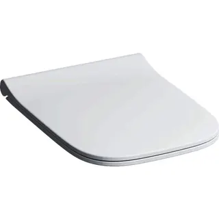Geberit Smyle Square WC-Sitz, schmales Design Sandwichform, weiß – Bild 2