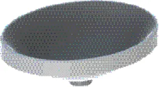 Geberit VariForm Einbauwaschtisch, oval 50x40cm, o. Hl, ohne Überlauf, weiß gl