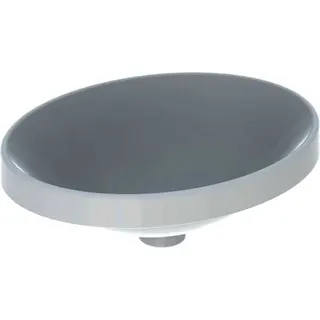 Geberit VariForm Einbauwaschtisch, oval 50x40cm, o. Hl, ohne Überlauf, weiß gl – Bild 2