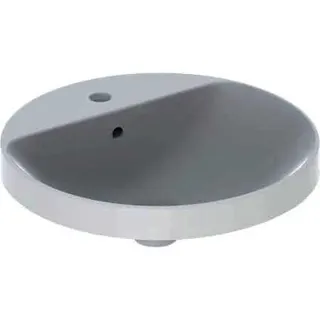 Geberit VariForm Einbauwaschtisch, rund m.HLB, d:48cm, mit Überlauf, glasiert, weiß – Bild 2