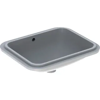 Geberit VariForm Unterbau-Waschtisch, rechteckig 53x44cm, o. Hl, mit Überlauf, weiß, KeraTect – Bild 2