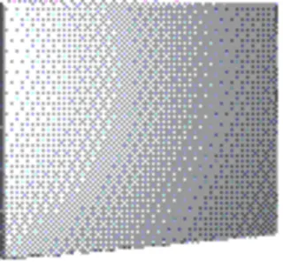 GE Xeno2 Lichtspiegel mit direkter und indirekter Beleuchtung, 90x71x5,5cm