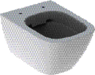 Geberit Smyle Square WWC Tiefspüler Rimfree, Ausld. 49cm, weiß, KeraTect