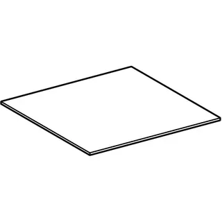 Geberit Xeno2 Glasablage 45x0,8x45cm – Bild 3
