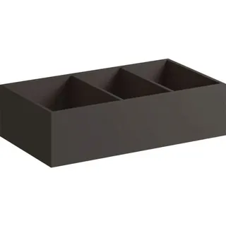 Geberit Xeno2 Schubladeneinsatz H-Teilung 37,3x6,2x20,8cm, sculturagrau – Bild 2