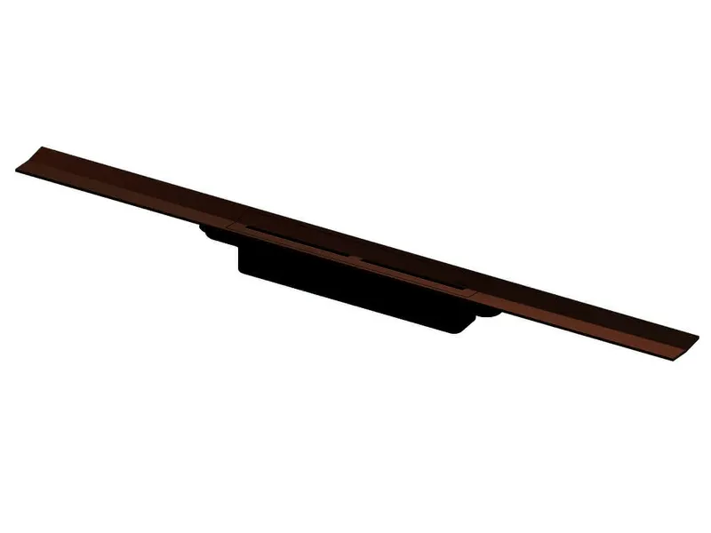 TECEdrainprofile Duschprofil, 800 mm, Edelstahl, Rotgold gebürstet