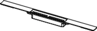 TECEdrainprofile Duschprofil, 900 mm, Edelstahl, Rotgold gebürstet – Bild 3