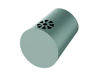 TECE-Duschstabkappe "standard" (3 x), 75 Grad, weiß