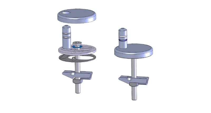 HARO SoftClose Scharnier C4302G Edelstahl