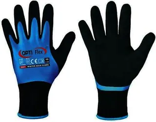 Handschuhe Winter Aqua Guard Gr.8 schwar z/blau EN 388,EN 511 PSA II OPTIFLEX
