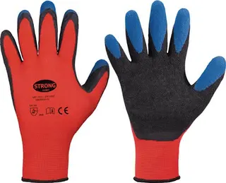 Handschuhe Tip Grip Gr.11 rot/schwarz/bl au EN 388 PSA II STRONGHAND