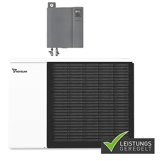 Novelan Wärmepumpe, L/W, LADV 9-HDV 12 400V, heizen, Außen, frequenzger., Dual