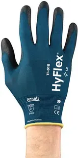 Handschuhe HyFlex® 11-616 Gr.10 grünblau /schwarz EN 388:2016 PSA II 12 PA
