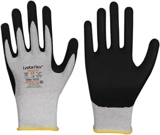 Handschuhe LeikaFlex® Touch 1464 Gr.8 gr au/schwarz EN 388 PSA II 12