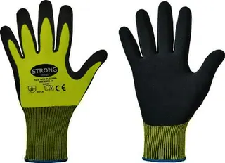 Handschuhe Flexter Gr.8 neogelb/grau EN 388 PSA II 12 PA – Bild 2