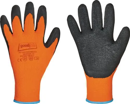 Kälteschutzhandschuhe Eco Winter Gr.11 s chwarz/orange EN 388,EN 511 PSA II 12PA