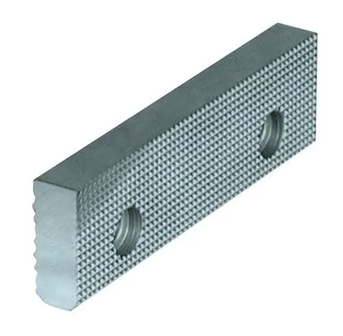 Normalbacke SGN-F f.Backen-B.125mm feingeriffelt/gerillt Backen-H.39,7mm