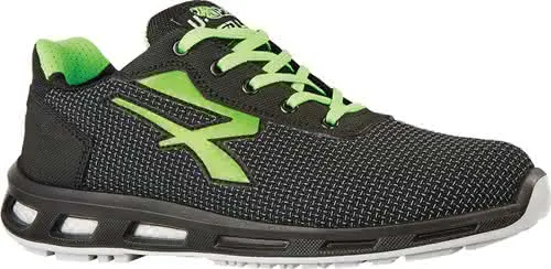 Sicherheitsschuh RedLion STRONG Gr.44 sc hwarz/grün S3 SRC ESD EN20345