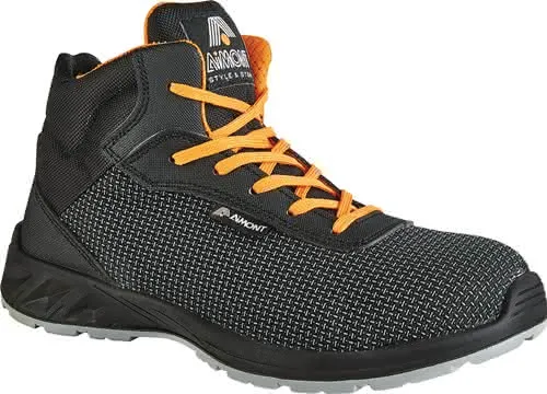 Sicherheitsstiefel Diamont AVANGER Gr.41 schwarz/orange S3 SRC EN20345