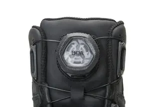 Sicherheitsstiefel Braxton Gr.40 schwarz /rot Leder S3 SRC HRO EN20345 BAAK