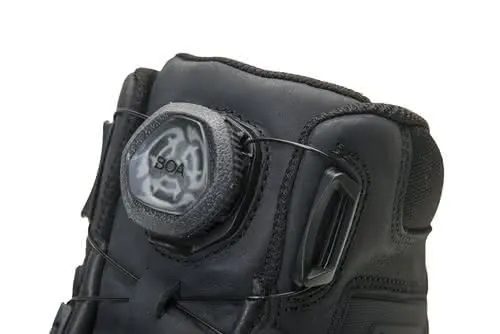 Sicherheitsstiefel Braxton Gr.43 schwarz /rot Leder S3 SRC HRO EN20345 BAAK