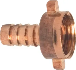 2/3-Schlauchverschraubung MS Schl.-Gr.19mm IG 1 Zoll