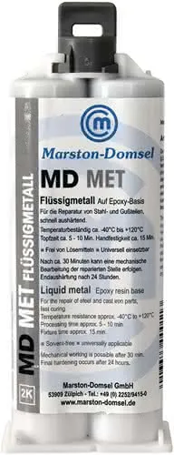 2K-Epoxyd-Flüssigmetall MD MET 50g Doppelkartusche MARSTON