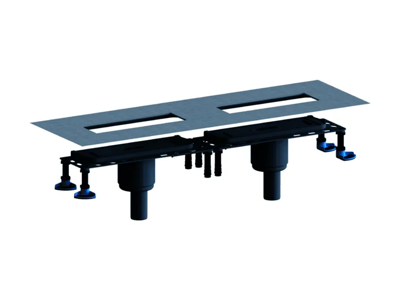 Ablaufgehäuse DallFlex Duo senkrecht, DN 50