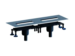 Ablaufgehäuse DallFlex Duo senkrecht, DN 50