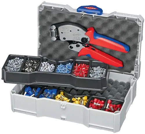 Aderendhülsensortiment Twistor16 1191-tlg.0,5-16 mm² im Systainer KNIPEX