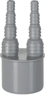 airfit Doppelschlauchnippel DN 50 2 x 8,3-20,5 mm
