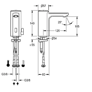 Aquarotter Standbatterie, F5, elek., Mischer, 5l, Batterie – Bild 3