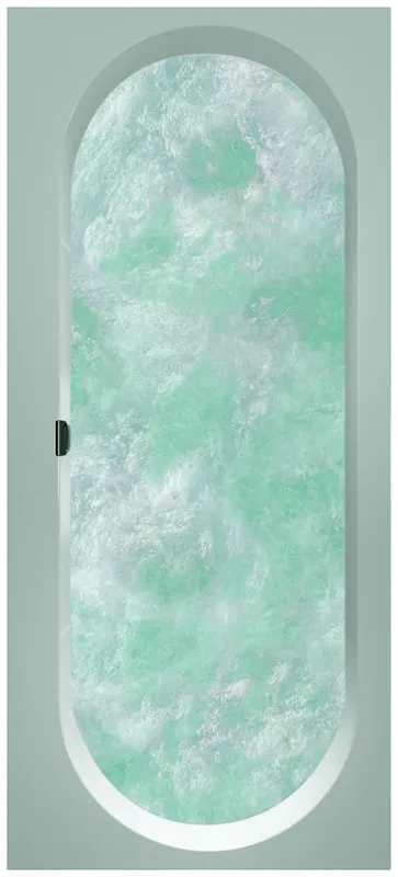 ARTO-Quaryl-Whirlwanne A18 Technik 1 CCS 1800x800x470mm Füße Multiplex-Trio weiß