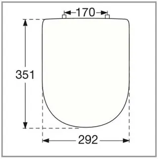 ARTO-Urinal-Deckel A18 mit SoftClosing Scharniere verchromt Typ 8M29S101 – Bild 2