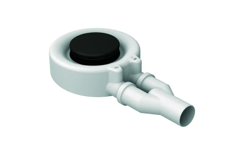 ZUB Duschfläche Duschwanne Ab- und Überlauf BetteScope graphite