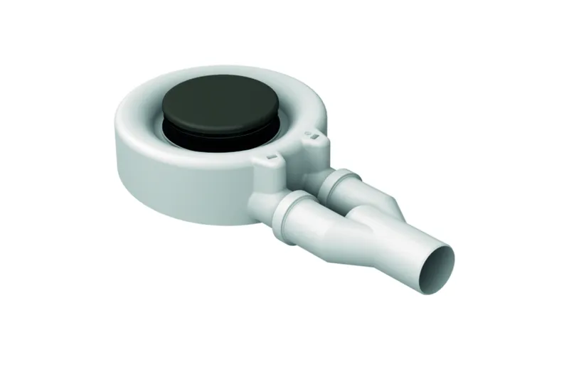 ZUB Duschfläche Duschwanne Ab- und Überlauf BetteScope stone