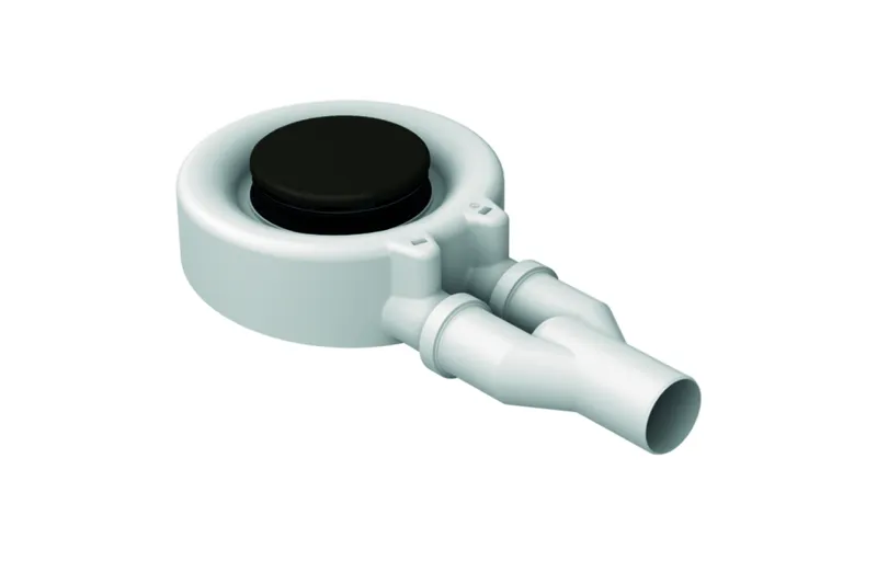 ZUB Duschfläche Duschwanne Ab- und Überlauf BetteScope taupe