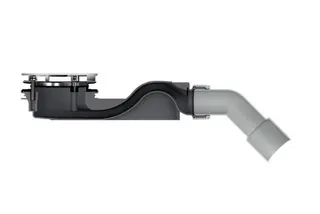 BE ZUB Duschwanne Duschfläche Ab- und Überlauf BetteSolid 30 chrom