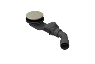 ZUB Duschwanne Duschfläche Ab- und Überlauf BetteSolid 30 cream – Bild 2