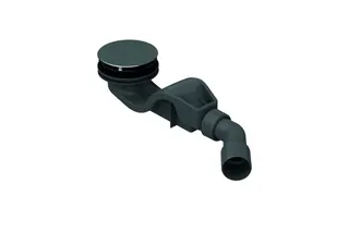 BE ZUB Duschwanne Duschfläche Ab- und Überlauf BetteSolid 50 chrom