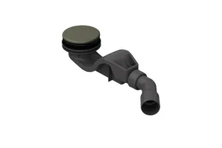 BE ZUB Duschwanne Duschfläche Ab- und Überlauf BetteSolid 50 flint