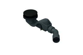 ZUB Duschwanne Duschfläche Ab- und Überlauf BetteSolid 50 graphite – Bild 2