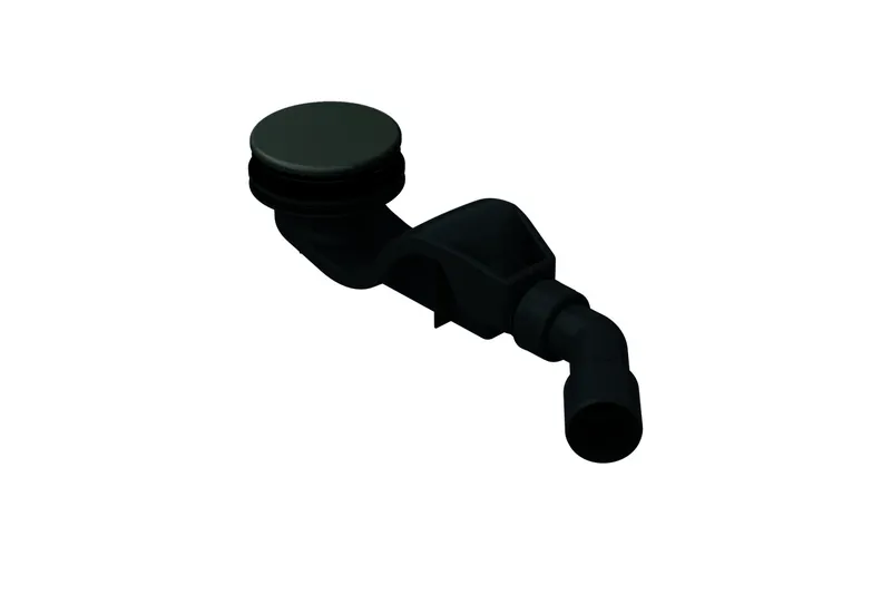 ZUB Duschwanne Duschfläche Ab- und Überlauf BetteSolid 50 silver
