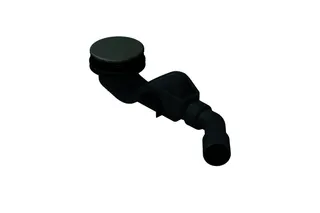 BE ZUB Duschwanne Duschfläche Ab- und Überlauf BetteSolid 50 silver