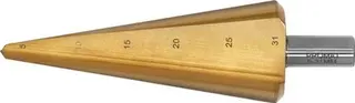 Blechschälbohrer Bohrber.5-31mm HSS TiN Gesamt-L.103mm Z.2 PROMAT